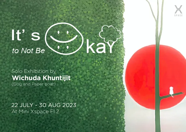 It's Okay to Not Be Okay exhibition poster