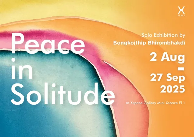 Peace in Solitude exhibition poster