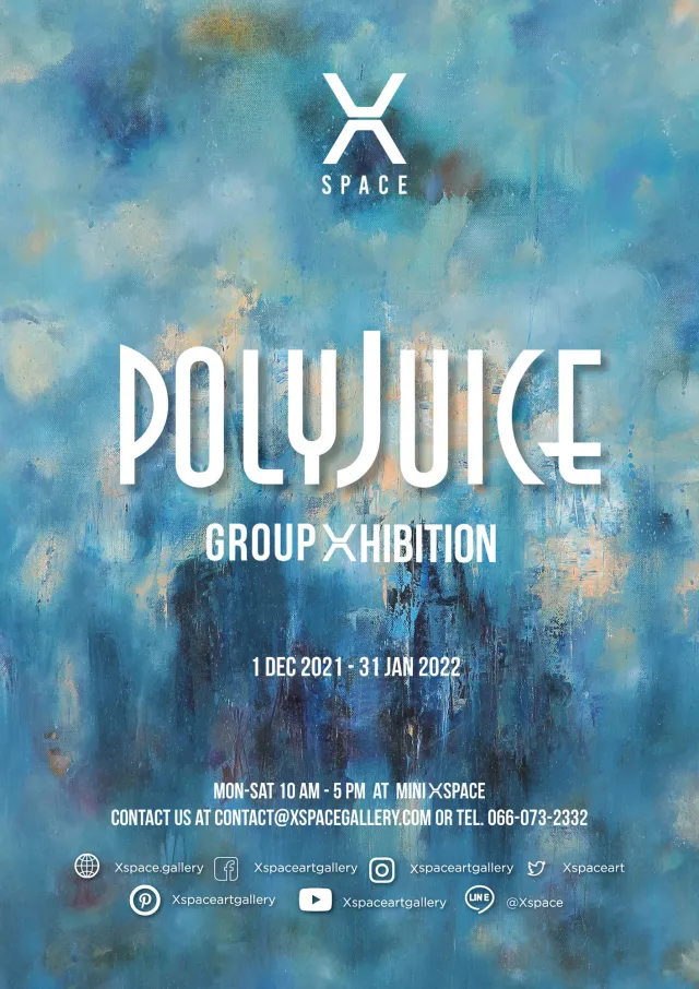POLYJUICE exhibition poster