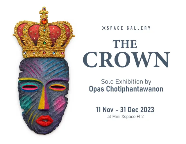 THE CROWN exhibition poster