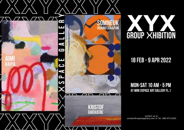 XYX exhibition poster